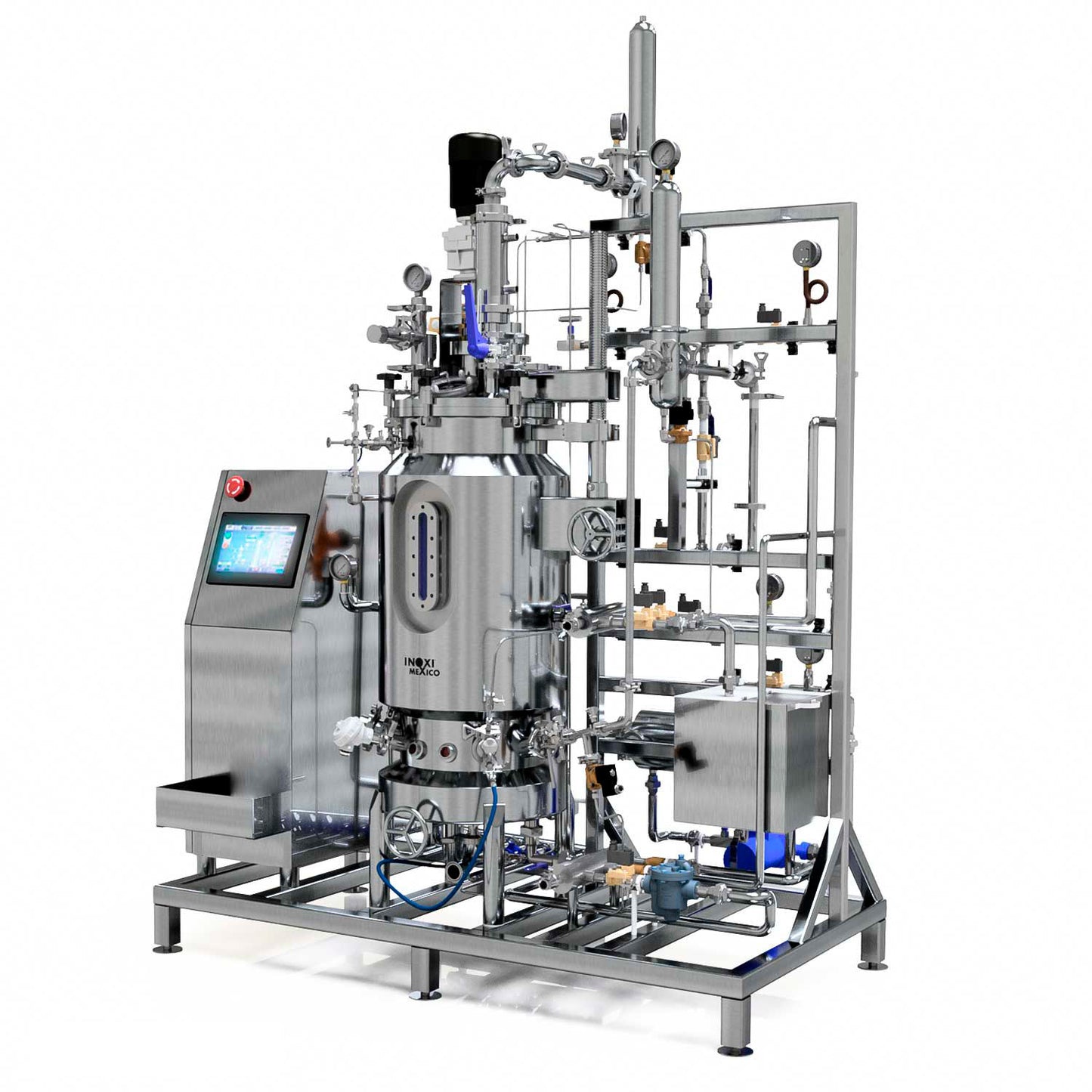 Biorreactor Estándar de 150 Litros (100 útiles) SS316