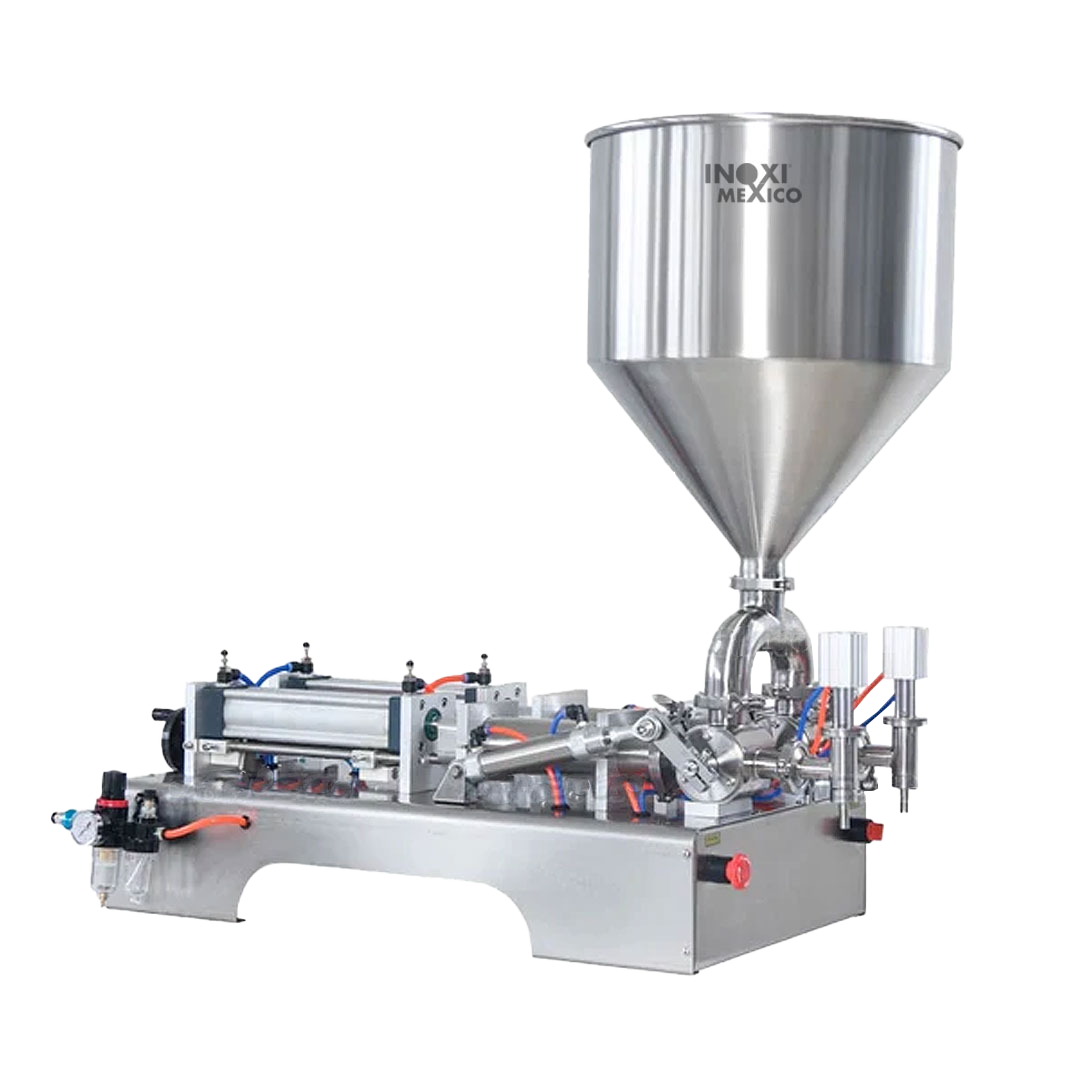 Llenadora de 2 Vías Neumática de Productos Viscosos de 50 a 500ml (110V)