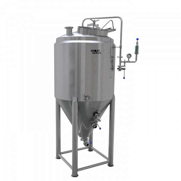 Fermentador Unitanque 2,500L Nominales (2,000-17BBL Útiles)