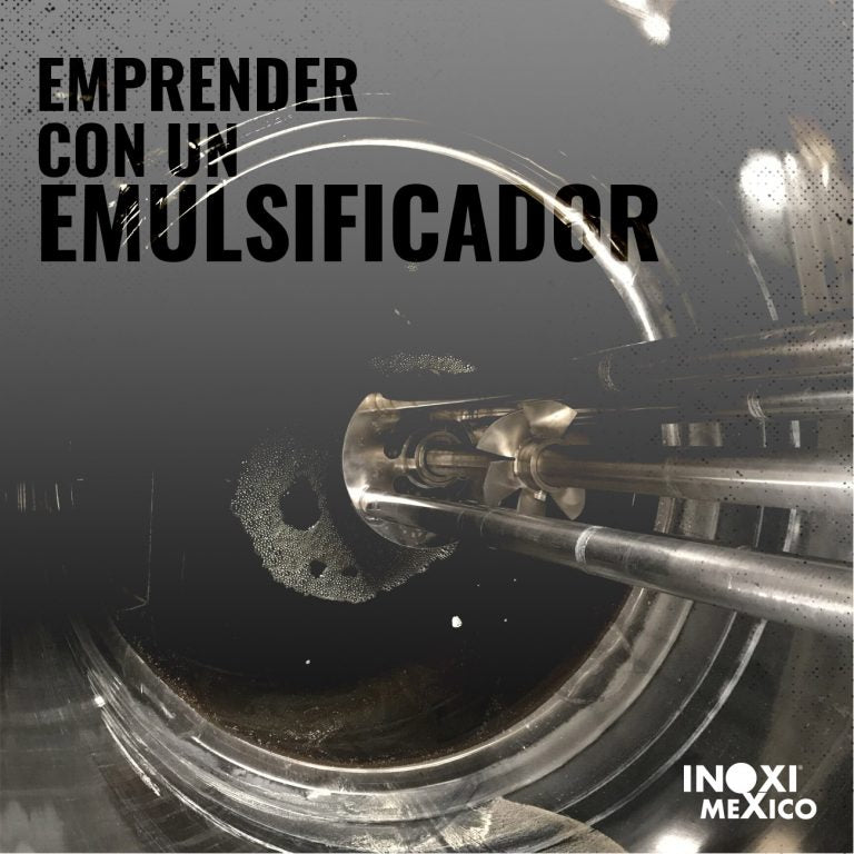 ¿QUÉ PUEDO EMPRENDER CON UN EMULSIFICADOR?