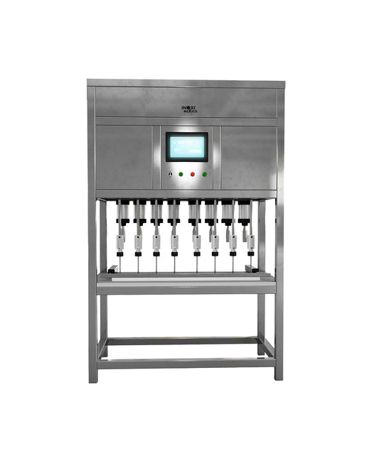 Llenadora Semiautomática De 8 Vías Y Corcholatadora Para Cerveza