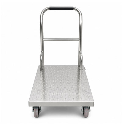 Carrito con Plataforma de Acero Inoxidable 201 de 100x60x92cm