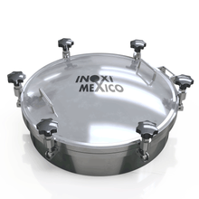 Entrada Hombre Circular Inoxidable 300mm T316 3 Bar Max