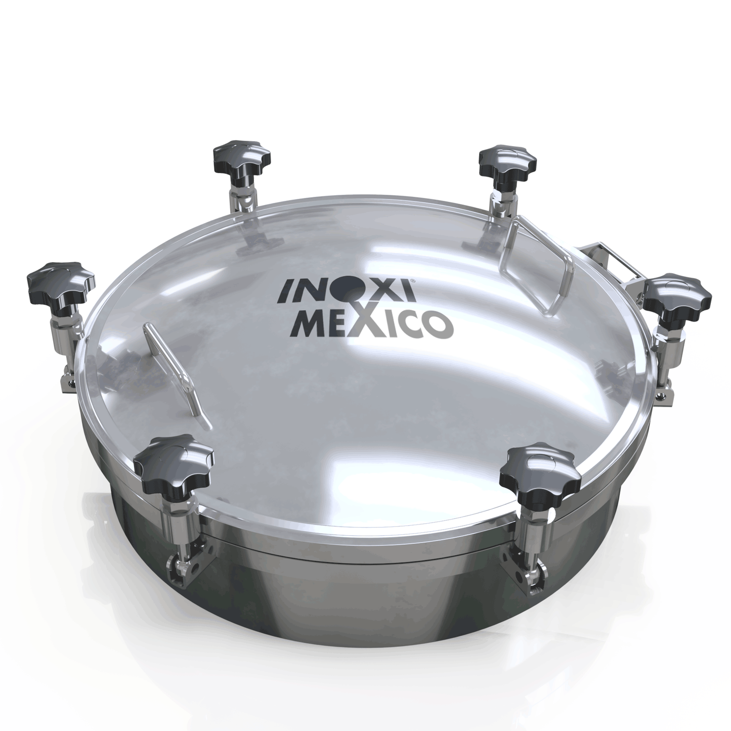Entrada Hombre Circular Inoxidable 800mm T304 2 Bar Max