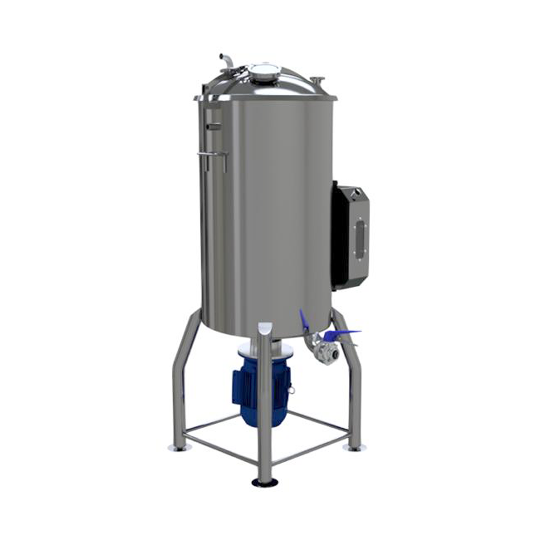 Tanque de Agitación Homogeneizador de fondo 100 L Sin Calentamiento