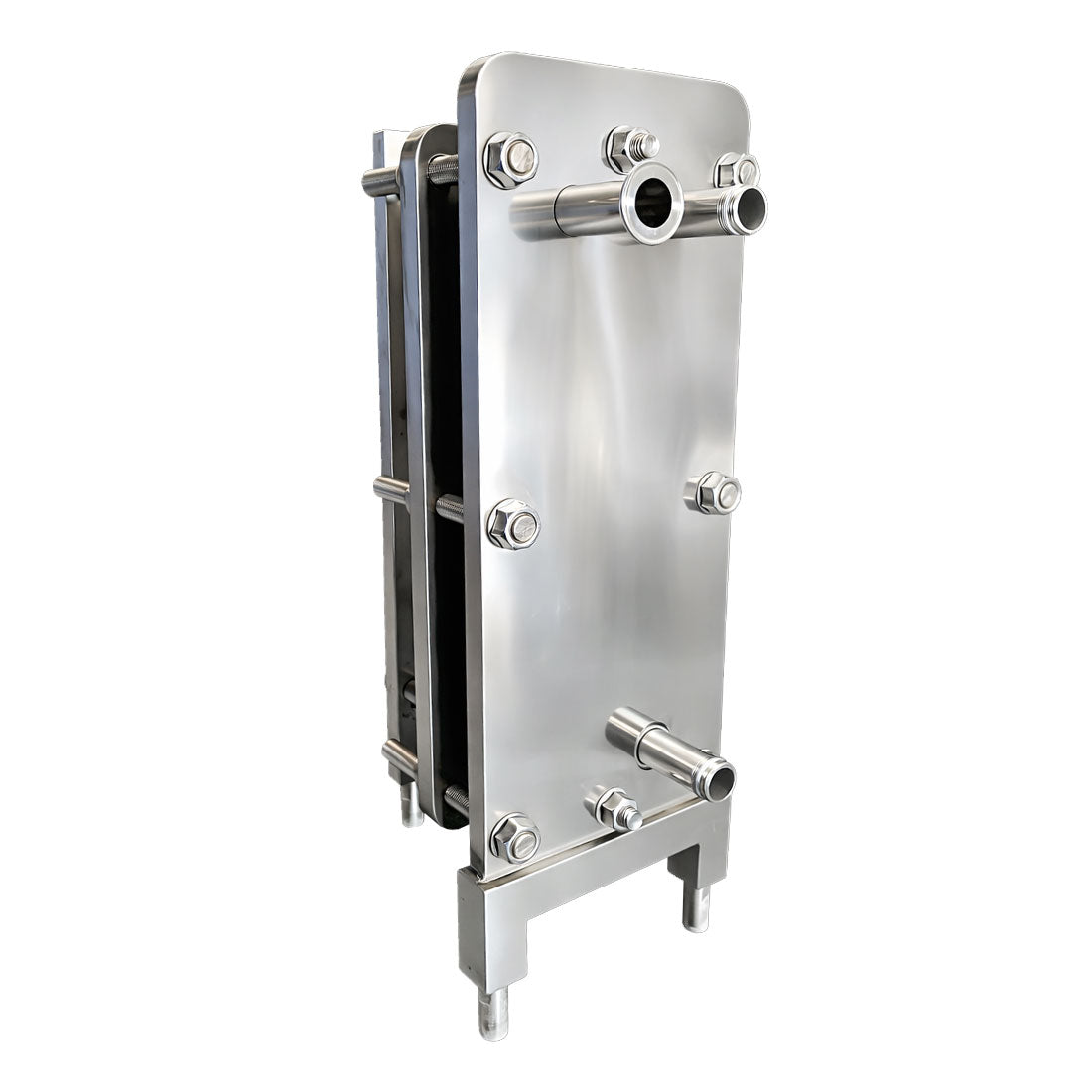 Intercambiador de Placas Desarmable de 17 Placas de 1M2