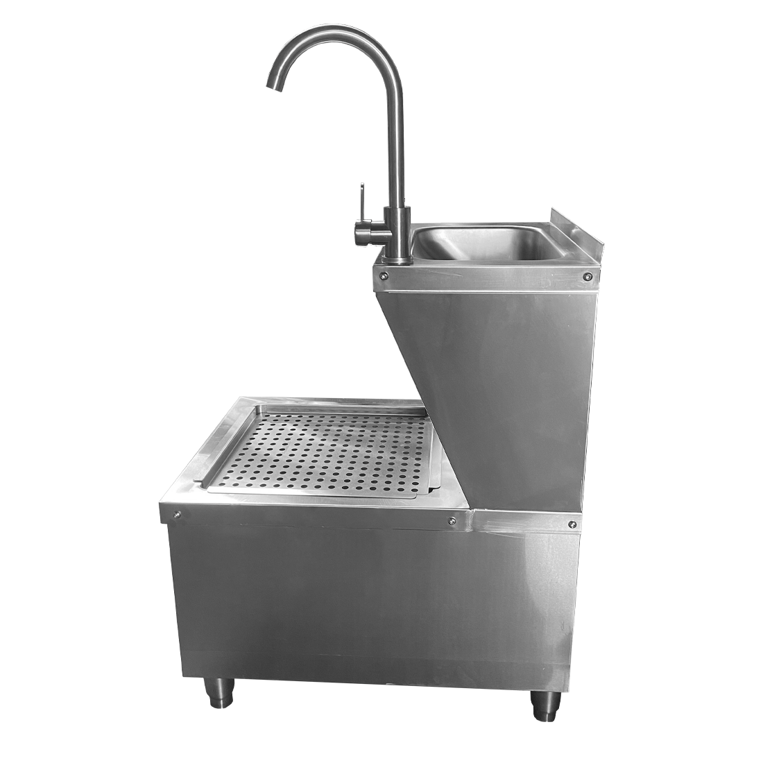 Lavamanos con lavabo de objetos de Acero Inoxidable 201 de 50x60x85cm