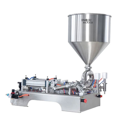 Llenadora de 2 Vías Neumática de Productos Viscosos de 100 a 1,000ml (110V)