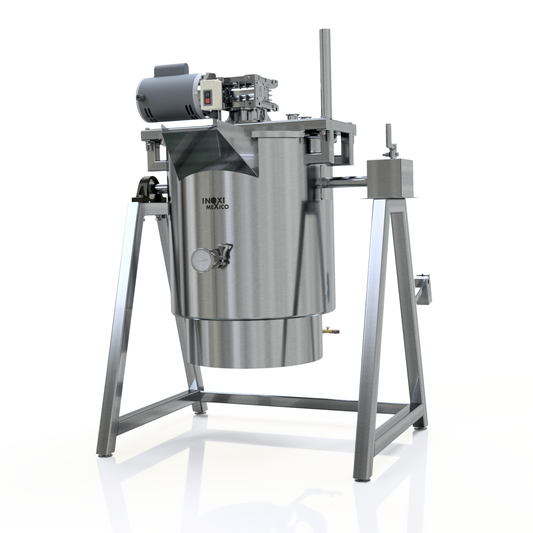 Marmita de Volteo de 169L Nominales (50 a 130 Útiles) a Gas