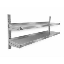Repisas Montable en Pared Acero Inoxidable 201 de 150x30cm