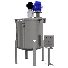 Tanque de Agitación Homogeneizador y Ancla de 630L totales (500L útiles) Baño Maria