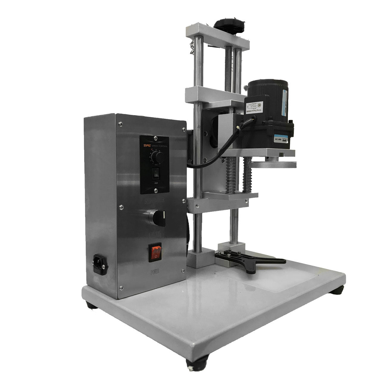 Máquina taponadora tapa metálica de botellas eléctrica semiautomática (40-90mm) (110V)