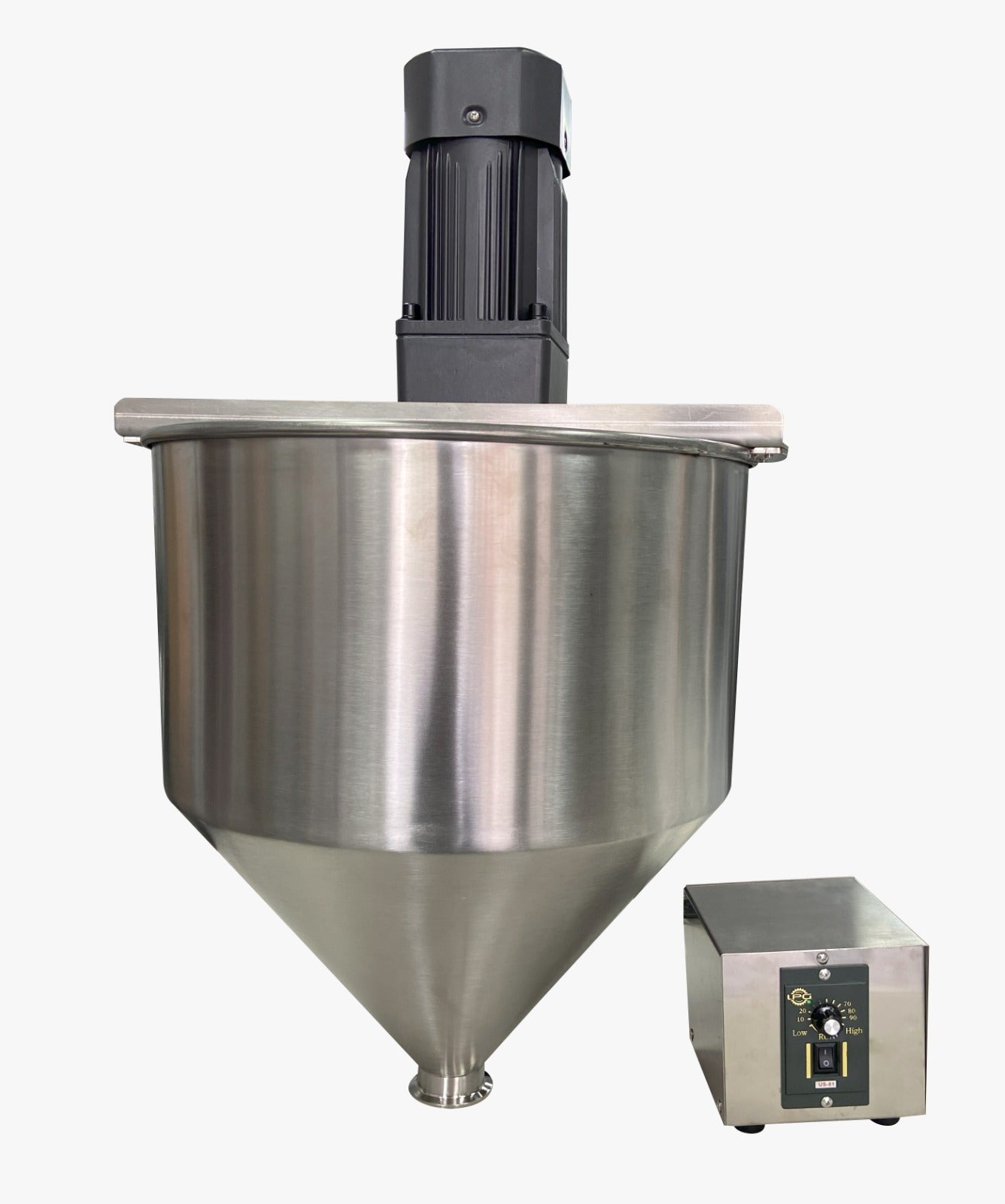 Tolva con Sistema de agitación 250Watts Eléctrico