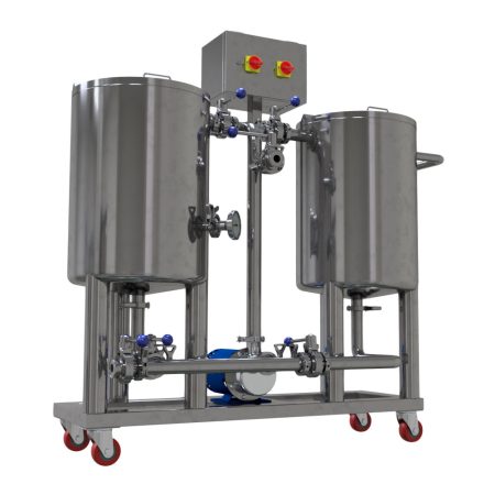 Sistema CIP 50L de 2 Tanques